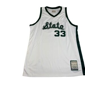 Michigan State Spartans Basketball Jersey 33 Throwback XXL